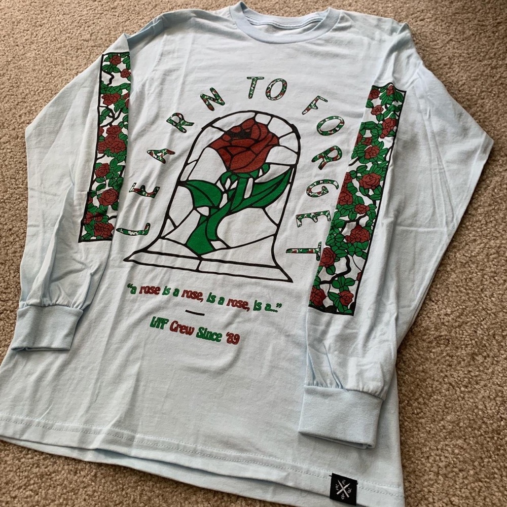 Learn To Forget “Stained Roses” Long Sleeve Tee